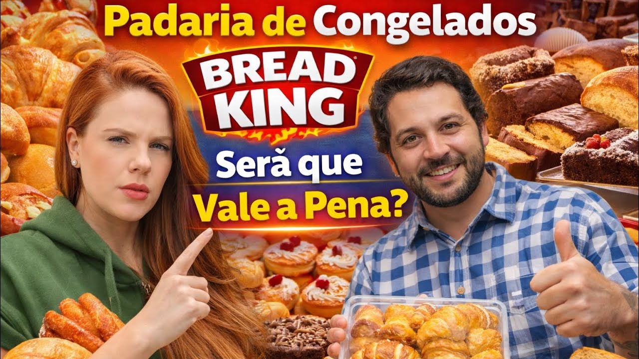 ESSA PADARIA DE CONGELADOS VALE A PENA? 😱🥐 | Conhecemos a Bread King