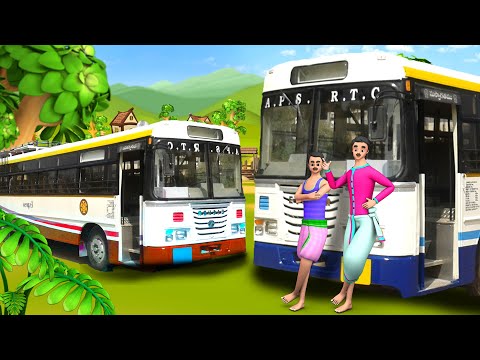 Arrogant Bus Driver Telugu Story | పొగరుబొతు బస్ డ్రైవర్ తెలుగు నీతి కధ | Maa Maa TV Telugu Stories