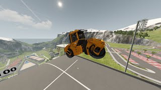 Car Jump arena with engine mod and car mods beamng Drive
