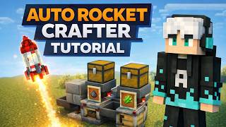 I Built The Best Firework Rocket Crafter In Minecraft Full Tutorial