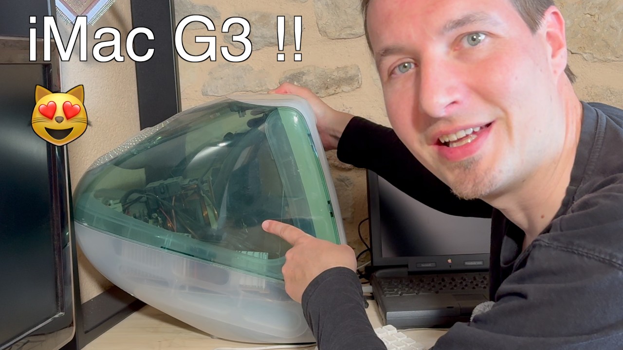 J'allume enfin l'iMac G3 !