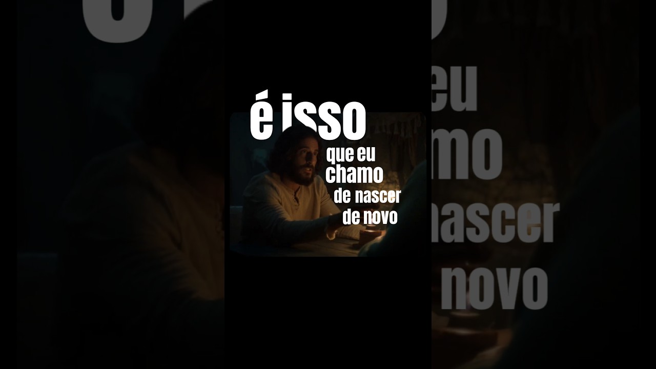 NASCER DE NOVO?#thechosen #biblia #fe #neymar #igreja #series #virginia #anacastela #espiritosanto