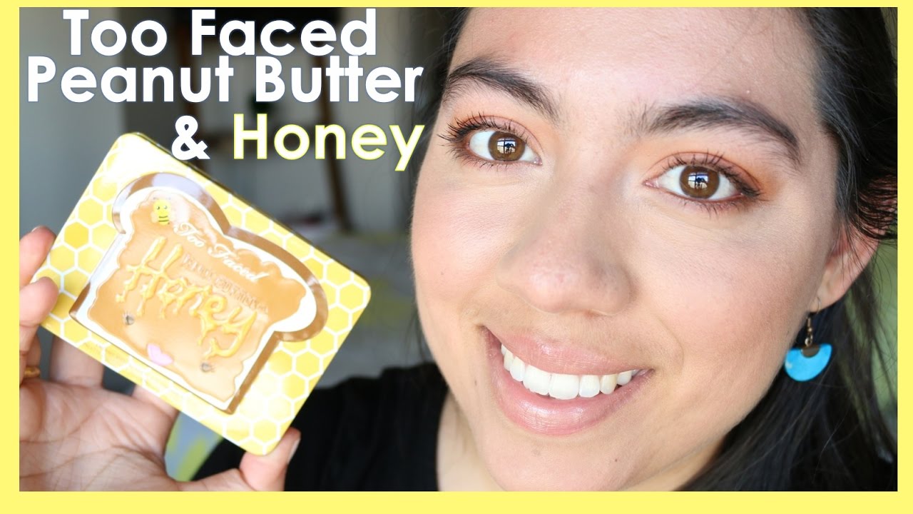 Too Faced Peanut Butter and Honey Palette! YouTube