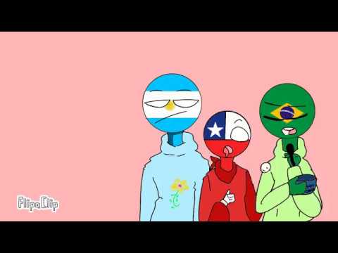 Brasil (Countryhumans) - Desenho de ybiah_and_ausy - Gartic
