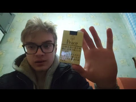 Peace - Японский бык / обзор японских сигарет.