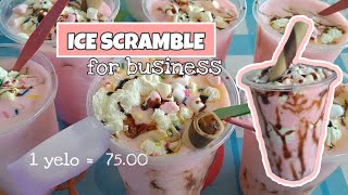 Ice Scramble recipe | subok ko na malaki ang kita ngayong summer