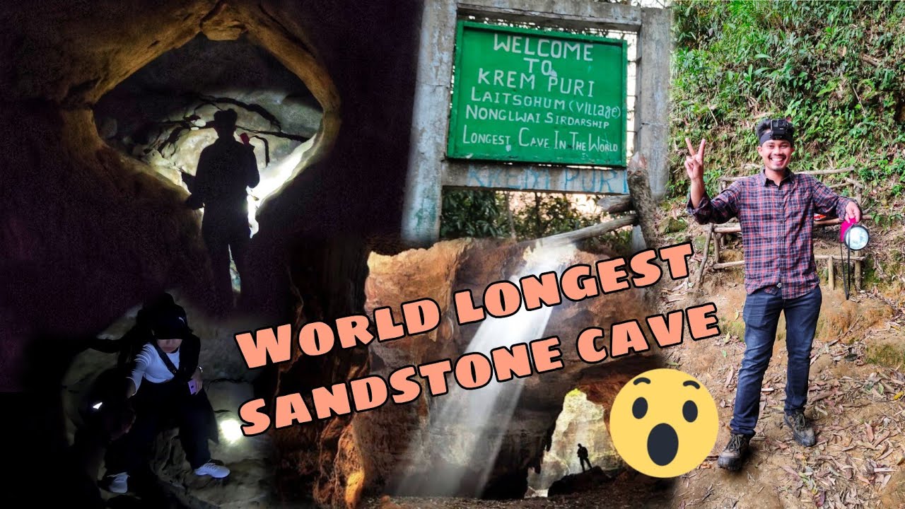 Krem puri world longest sandstone cave 🔥 | Explore Mawsynram, Litsohum village Meghalaya