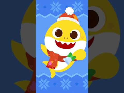 鯊魚家族的聖誕節 🎄 Jingle Bells 聖誕節歌曲 聖誕頌 Christmas Carol 嘟嘟嘟 | 鯊魚寶寶 Baby Shark 碰碰狐 Pinkfong #shorts