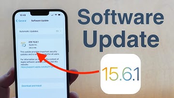 iOS 15.6.1 - MUST UPDATE!