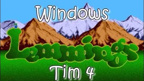 Lemmings Music Comparison - Tim 4