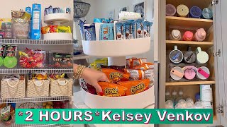 *2 HOURS* Kelsey Venkov ASMR OrganizingCleaningRestocking TikToks 2024 I Kelsey Venkov Videos