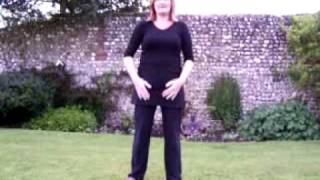 'Sumo breath' breathing exercise