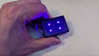 Building a UV lamp for resin curing (and testing the camera again)