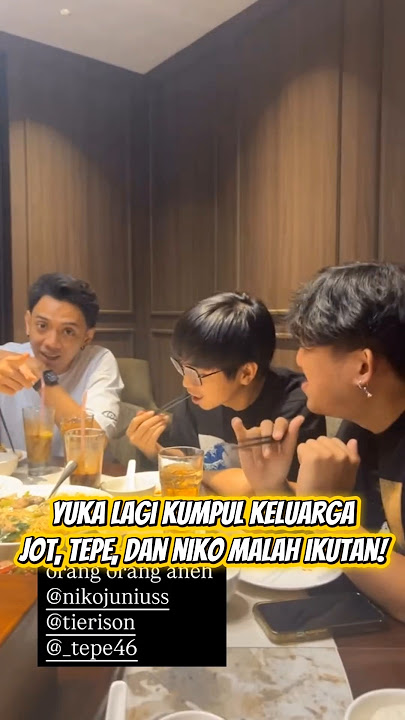 Jot, Tepe and Niko join Yuka's family gathering #yuka #jot #tepe46