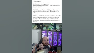 The difference between modifying a skill and modifying a dice roll #40k