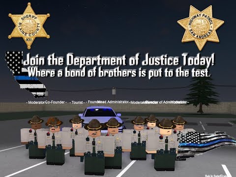 Roblox Blaine County Sheriff S Office A Life Of Being A