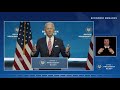 Remarks by President-elect Joe Biden and Vice President-elect Kamala Harris on the Economy