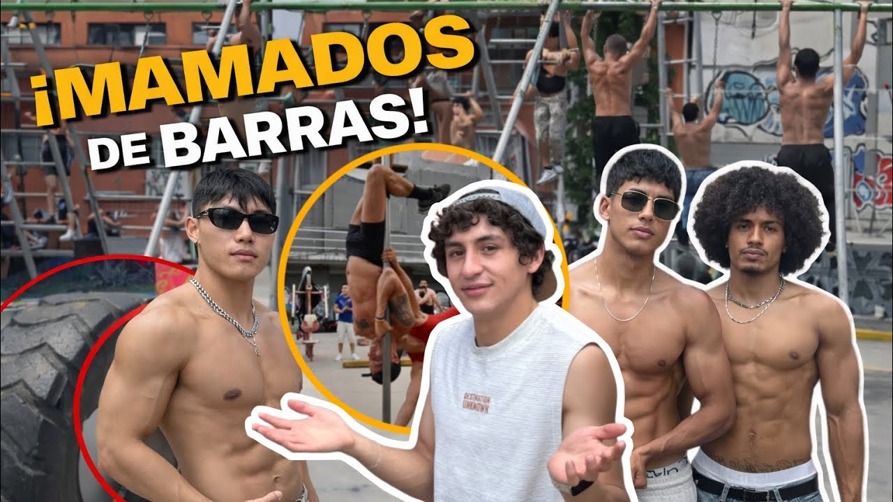 BARRAS DE INSURGENTES y los chicos de barras💪😳 - REPORTAJE Efren Esqueda 
