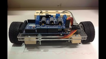 QUT ENB345 A Miniature, Smart Phone Controlled Robot (Video Demonstration)