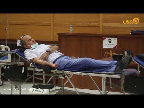 القضاة والمحامون  يشاركون في حملة التبرع بالدم بوجدة