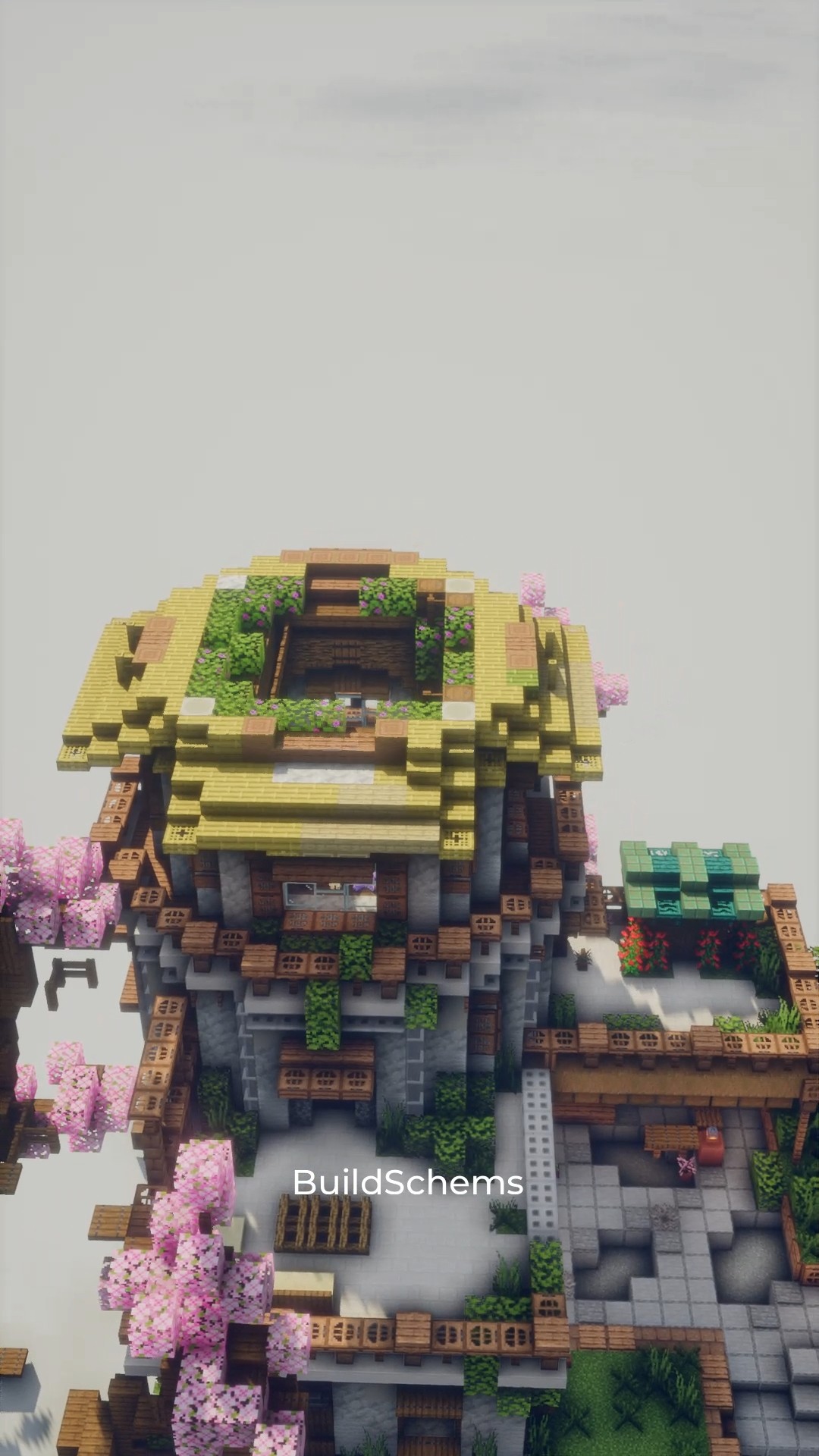 Cozy Tea House Design — watch the build in Minecraft