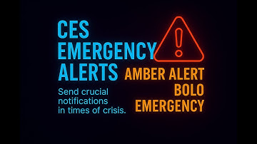 CES Emergency Alert System