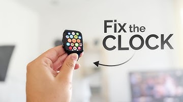 How to Fix the Clock on Apple Watch (tutorial)