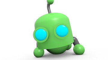 Stylized Robot Character Tutorial (3/3): Animation