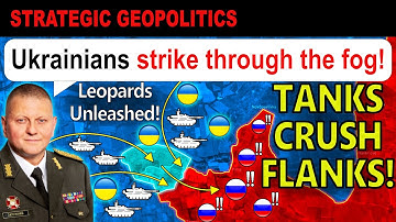 Ukrainians penetrate Russian flanks by 5 kilometers on tanks!