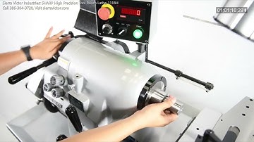 Sierra Victor Machinery: SHARP High Precision Tool Room Lathe 1118H