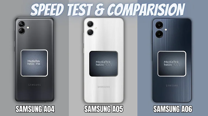 Samsung A04 vs Samsung A05 vs Samsung A06 Speedtest & Camera Comparison