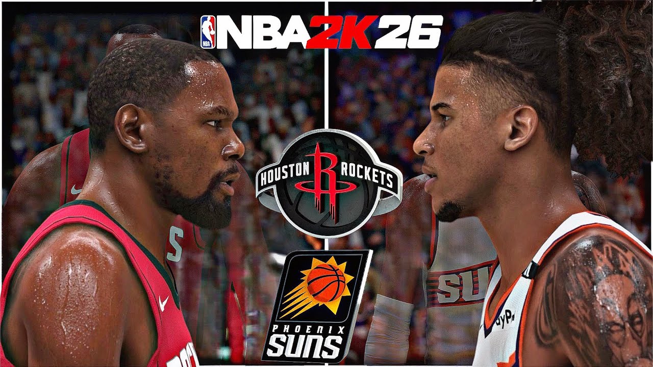 Houston Rockets vs Phoenix Suns  | NBA 2K25 PS5 Pro (HDR 4K)