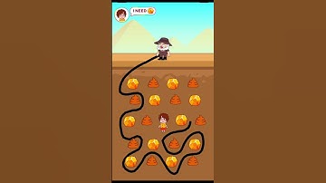 Pull the Gold Game Queen is safe for Me, Best Android iOS col game Ever player #shorts #funny #video