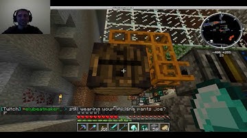 Hermitcraft FTB Live Stream Footage April 20th - Part 2 - Diamond Generator Finished!