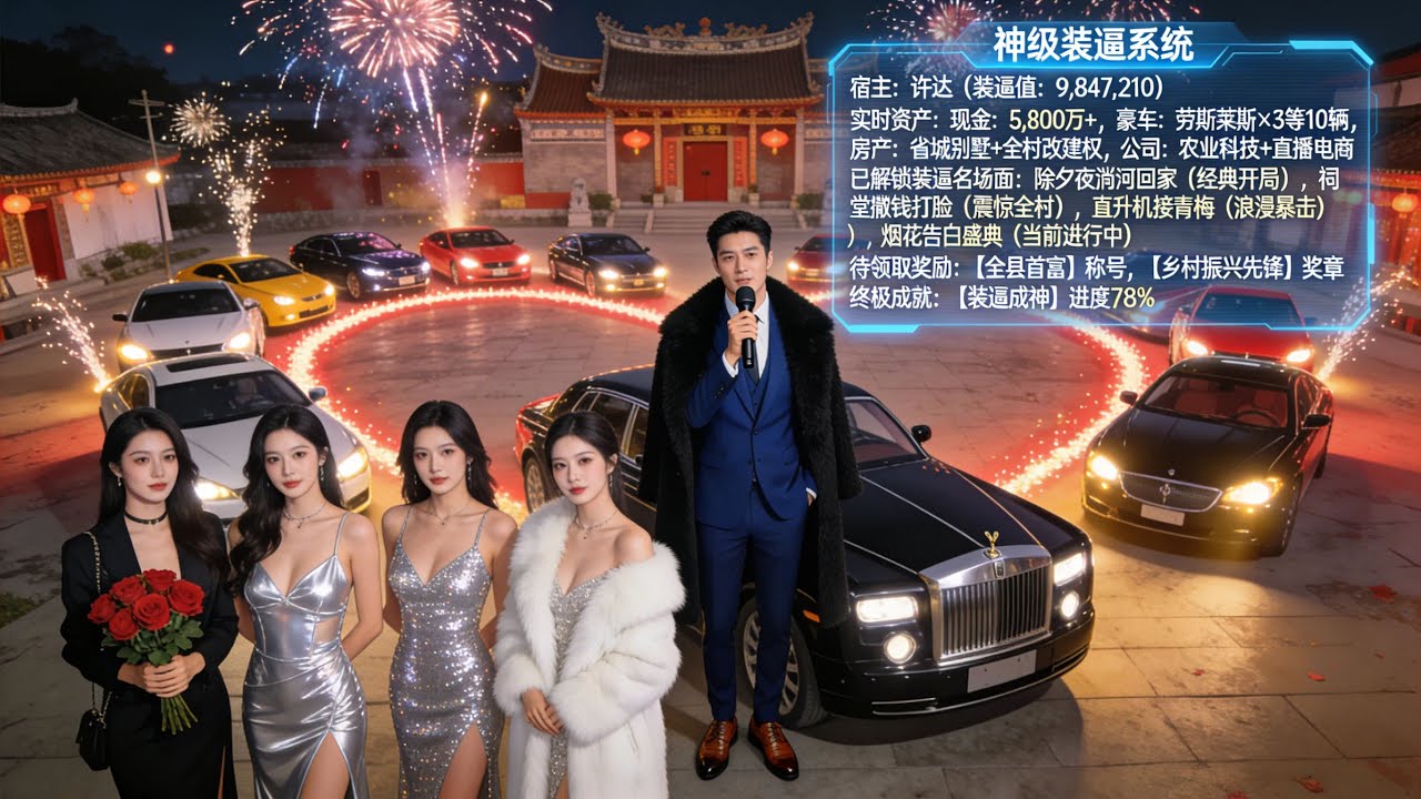 【FULL】Returning Home For The Lunar New Year,Unexpectedly Awakened God-Tier Bragging System