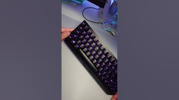 Razer BlackWidow Mini is impressive!