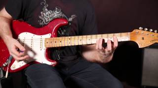 Blues Guitar Soloing - Mixing the Minor and Major Pentatonic scale, Oz Noy concepts chords