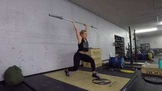 Front Rack Push Jerk in Split - DeadInside Performance Exercise Library