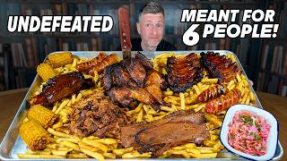 UNDEFEATED "2XXL GOLIATH BBQ PLATTER" CHALLENGE