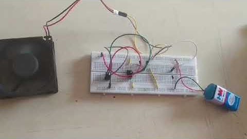 Project 44 - TEMPERATURE CONTROLLED DC FAN