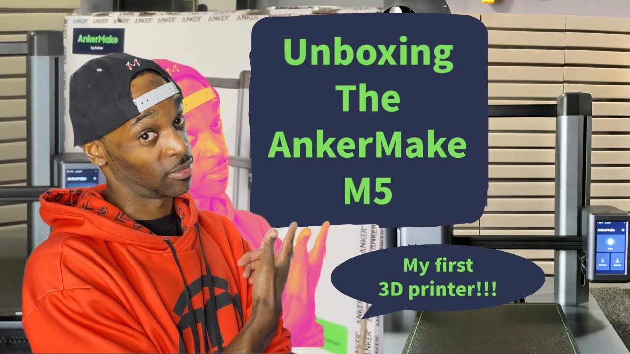 Unboxing and Installing the @AnkerMake M5 3D Printer - YouTube