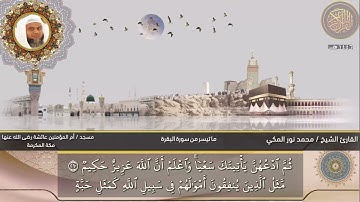 ماتيسر من سورة البقرة - صلاة القيام للقارئ محمد نور المكى