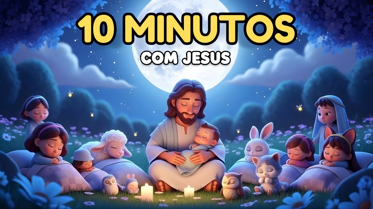 10 Minutos de Paz e Soninho | Música Infantil Animada | Música de Ninar Bebê Dormir e Acalmar