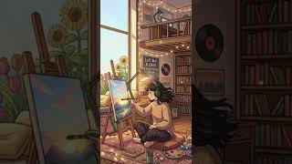 🎧Moss on the porche #atmospheric #chillvibes #dibujo #drawingsession #estudiar #hiphop #lofihiphop