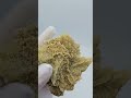 Gypsum crystal, Desert Rose 208 g - a unique Ukrainian sample with fluorescent #crystals #minerals