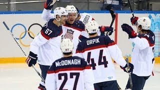 SOCHI 2014 (USA Vs. Russia) Win in Overtine Shootout Footage- 3rd Re-Upload screenshot 4