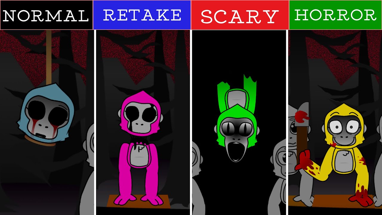 Gorilla Tag Incredibox: BANANA - The Ultimate Normal vs Horror Experience!