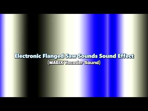 Electronic Flanged Saw Sounds Sound Effect