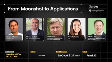 From AI Moonshots to Applications | IIA AI Summit MIT 2024