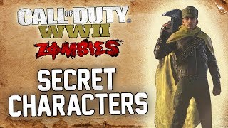 How To Unlock All 6 Secret Playable Characters Wwii Zombies